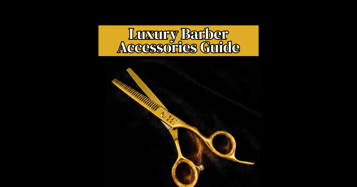 Luxury Barber Accessories Guide: Premium Tools and Accessories Every Professional Barber Needs
